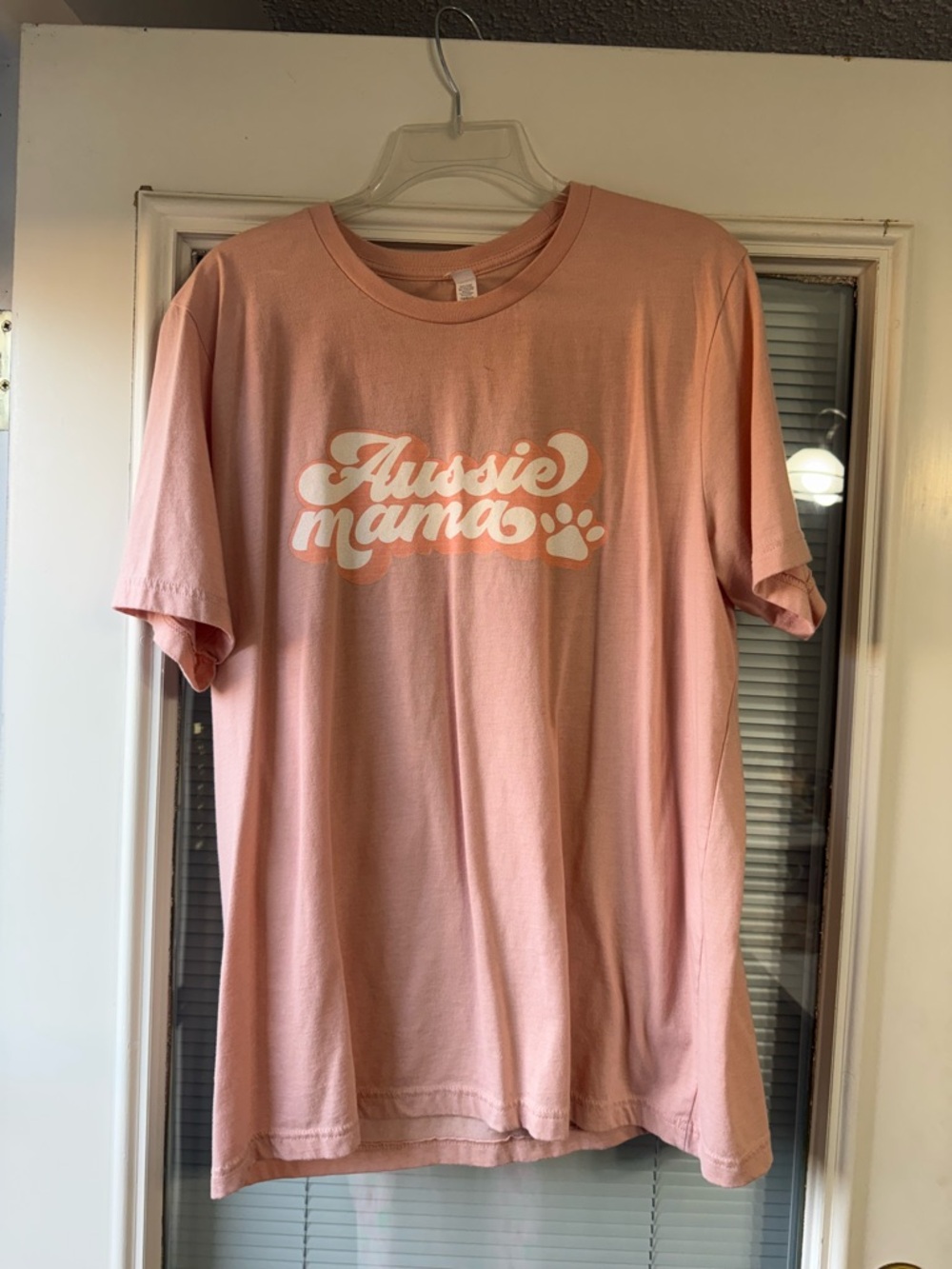 Aussie Mama Graphic Tee - Dusty Pink